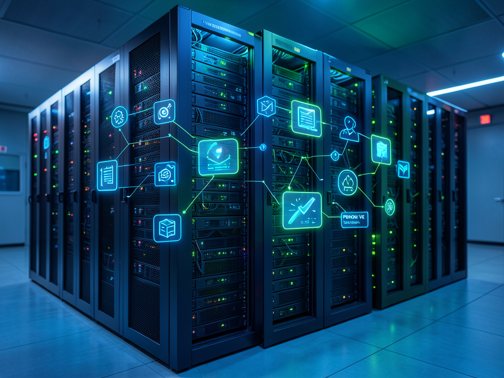 Proxmox VE data center -virtuaalikoneet
