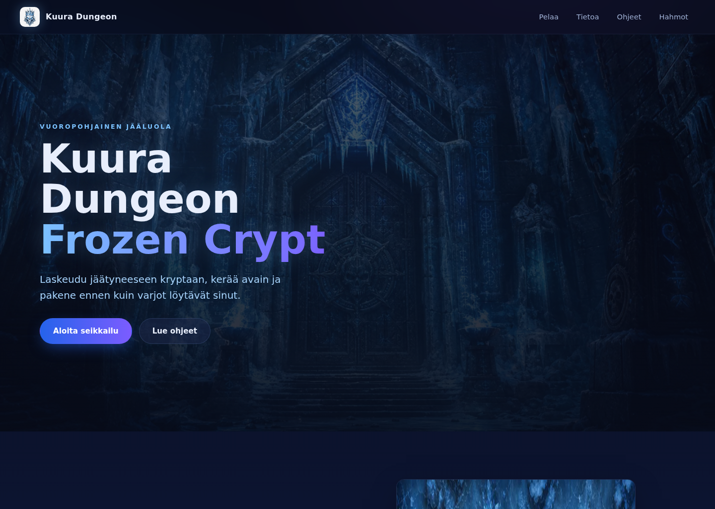 Kuura Dungeon: Frozen Crypt
